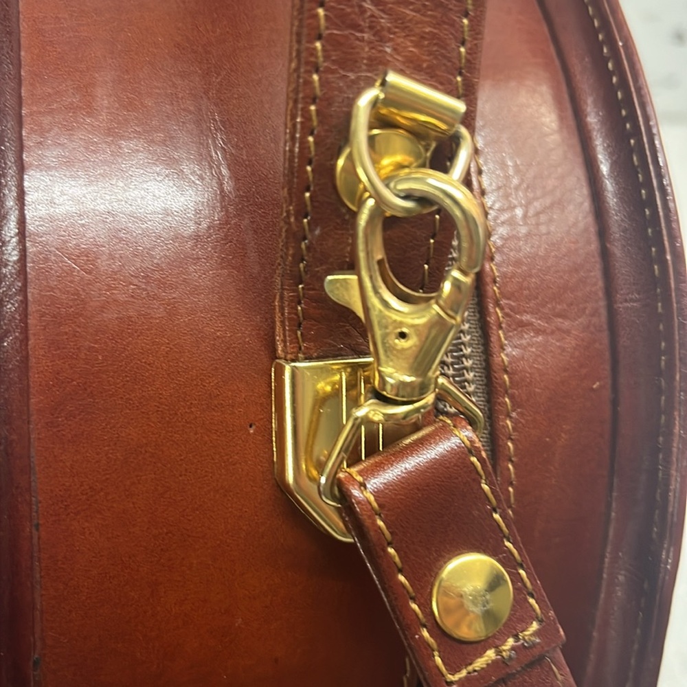 Leather Crossbody/Top Handle Made In Italy Purse - Picture 4 of 11